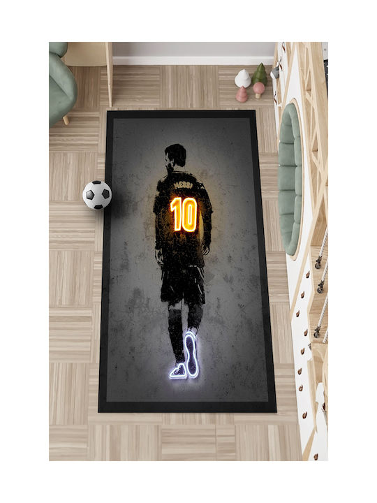 SteweHome Παιδικό Χαλί Ποδόσφαιρο Πολύχρωμο 180x280cm Πάχους 60mm