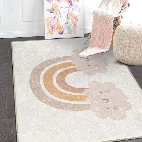 SteweHome Kinderteppich Wolken 80x250cm Dicke 60mm