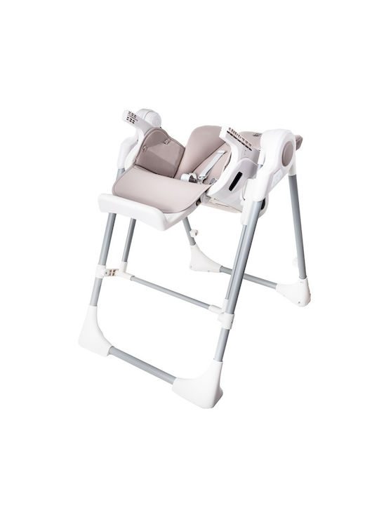 Buf Boof Klappbarer Baby Hochstuhl Ecru