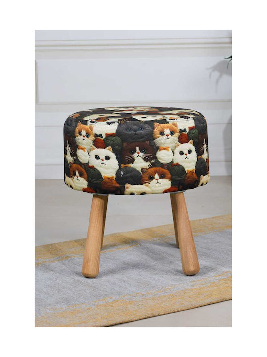 Living Room Wicker Bohemian Stool