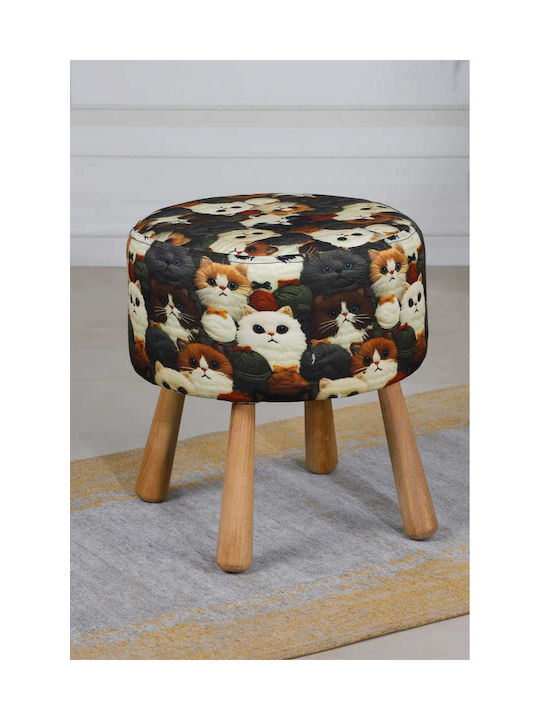 Living Room Wicker Bohemian Stool