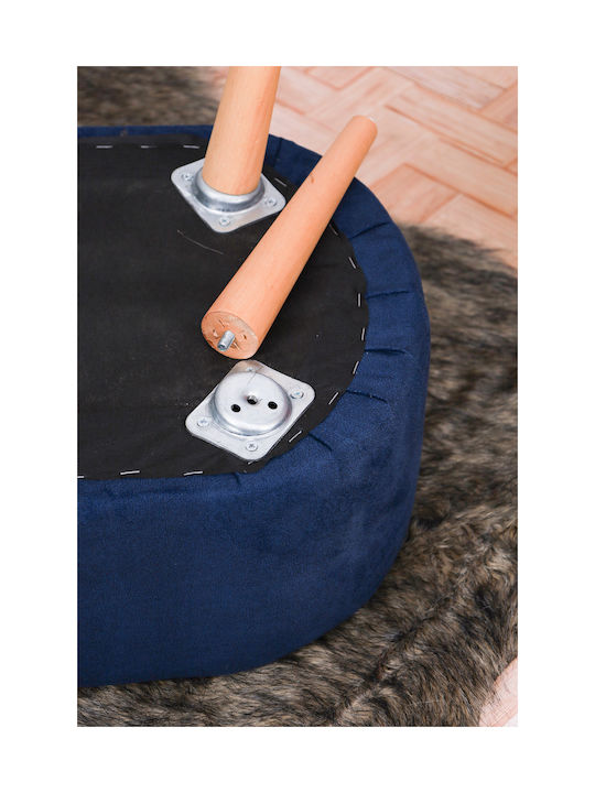 Living Room Wooden Oval Stool