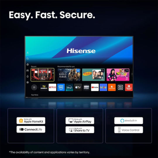 Hisense Smart Fernseher 55" 4K Ultra HD Mini-LED U7S Pro HDR (2026) 55U7S