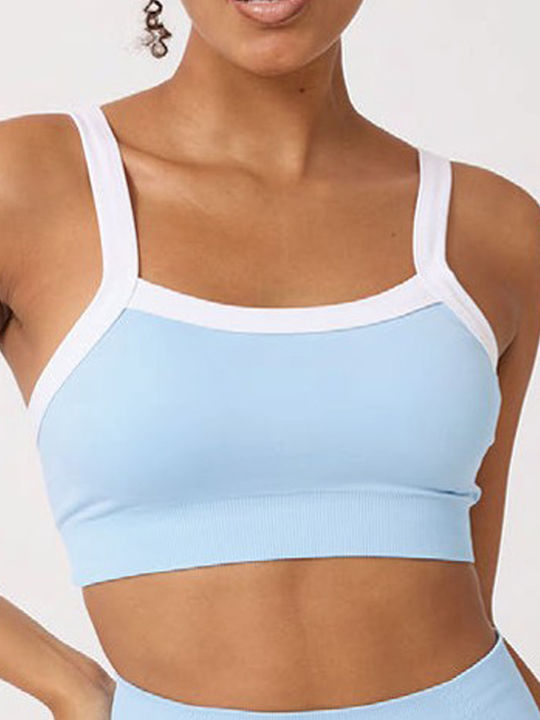 Sutien Sport Albastru Deschis