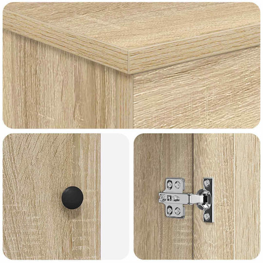 vidaXL Πάγκος χωρίς Νιπτήρα Μ54xΒ41xΥ70cm Sonoma Δρυς