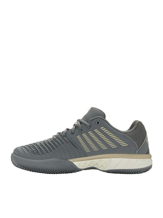K-Swiss Express Мъжки Обувки За Тенис За Глинени Игрища Сиви