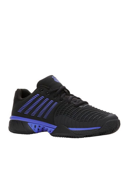 K-Swiss Express Мъжки Обувки За Тенис За Глинени Игрища Черни