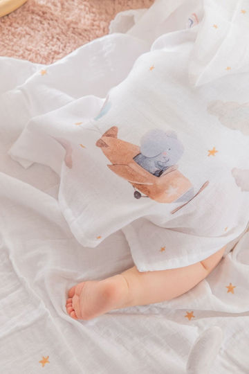 SteweHome Poncho De Plajă Pentru Copii Bej
