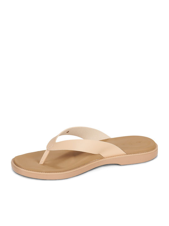 Damen Zehentrenner in Beige Farbe