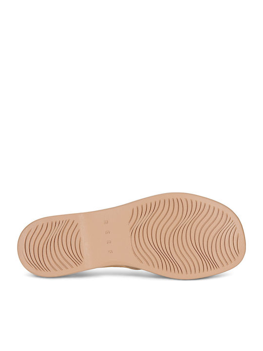 Damen Zehentrenner in Beige Farbe