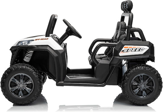 Doppelsitzer Elektrisch mit Fernbedienung 12 Volt Weiß BUGGY-HL5588-Weiß