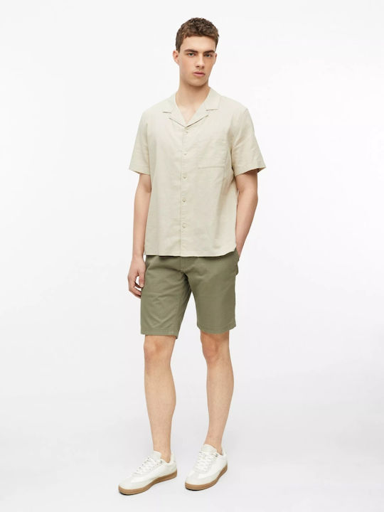Herren Shorts Olive