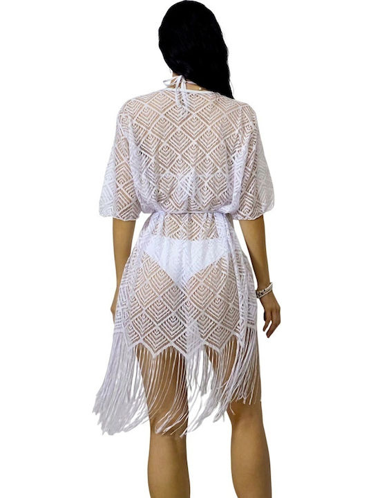 Φόρεμα Παραλίας White