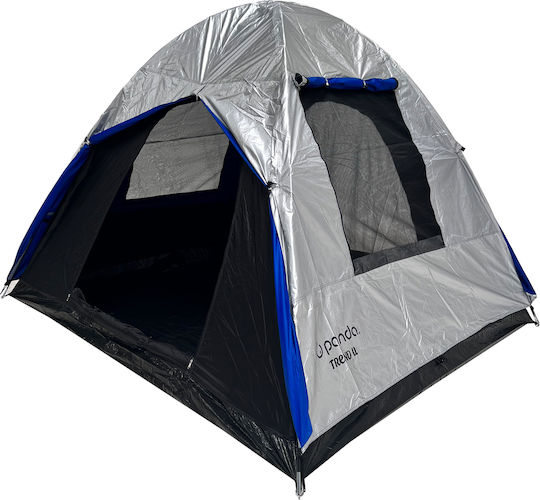 Panda Trend Ii Summer Camping Tent Igloo Silver With Double Cloth 210x218x170cm