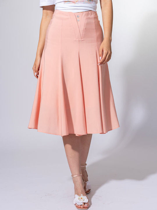 Lara Midi Φούστα Apricot