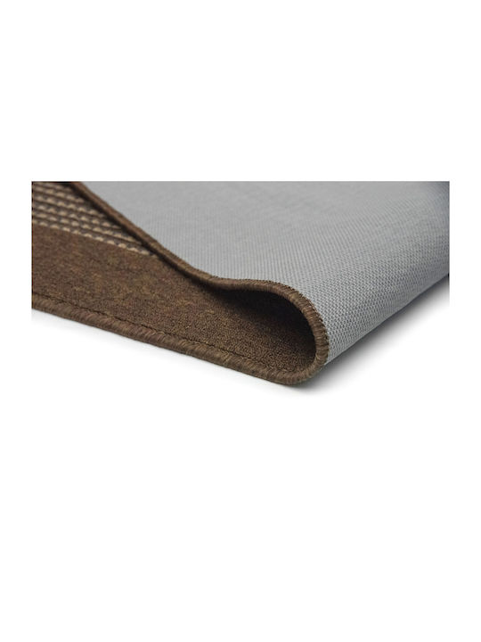 Nikotex Carpets Αντιολισθητικό Χαλάκι Κουζίνας Ravenna Καφέ 120x160