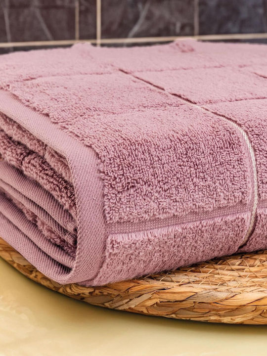 SteweHome Bath Towel 90x150cm Grey Weight 700gr/m²