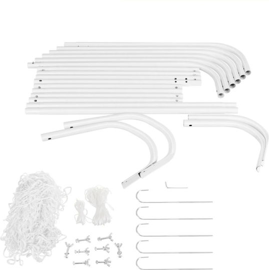 Τέρματα Ποδοσφαίρου 213x150x90cm Σετ 2τμχ