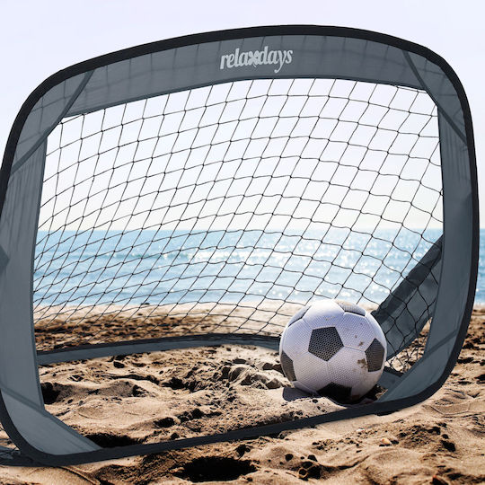 Relaxdays Fußballtor 78x121x80cm