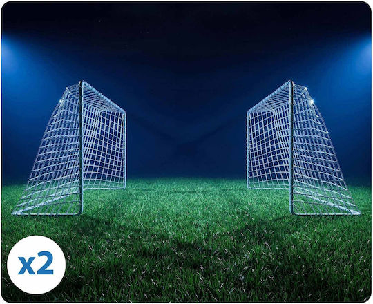 NEO Sport Τέρματα Ποδοσφαίρου 183x122x61cm Σετ 2τμχ