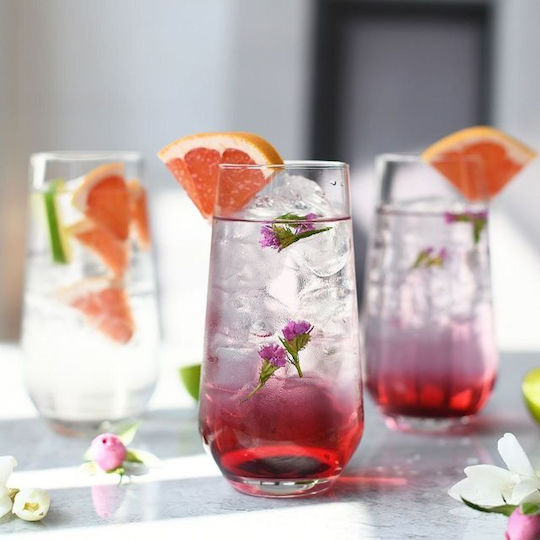 Krosno Set Water Glasses Glass 480ml 6pcs