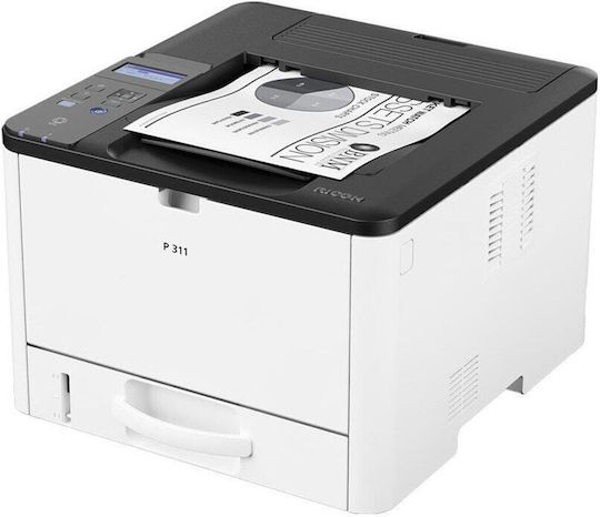 Ricoh P311SE Черно-Бял Лазерен Принтер с Mobile Print P311SE