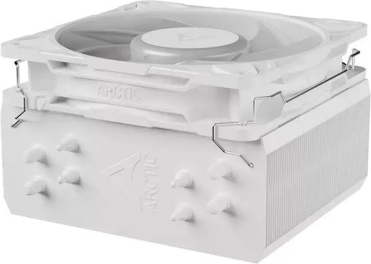 Arctic Freezer 36-S Ψύκτρα Επεξεργαστή Διπλού Ανεμιστήρα για Socket 1700/1851/AM4/AM5 με ARGB Φωτισμό Λευκή