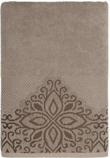 SteweHome Face Towel 50x90cm Brown 2 Pieces