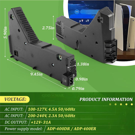 ADP-400DR Alimentarea cu energie electrică pentru PS5