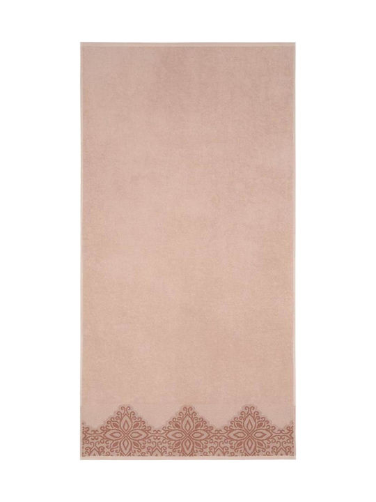 SteweHome Bath Towel 70x140cm Jacquard 2 Pieces