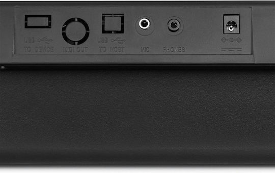 Max Tastatur Rhapsody61 mit 61 Dynamisch Tasten Schwarz