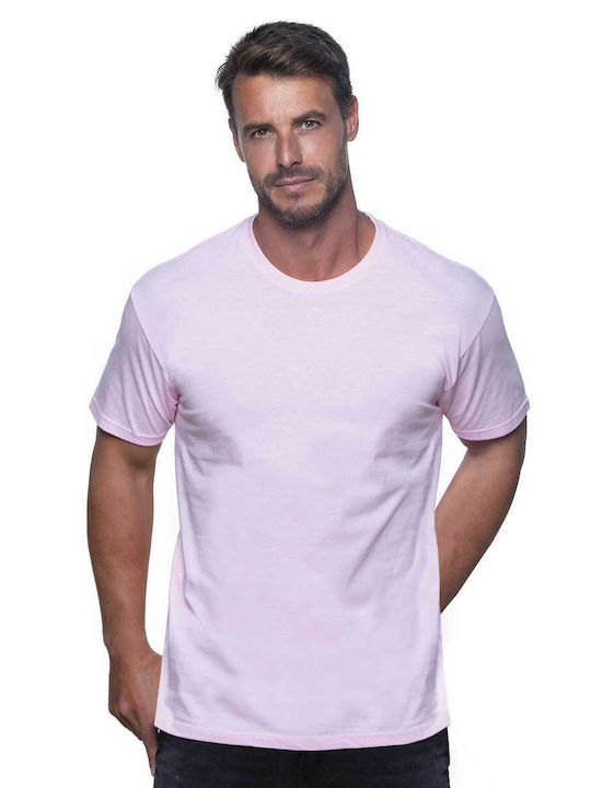JHK Tsra-150 Ανδρικό Διαφημιστικό T-shirt Κοντομάνικο Γκρί Μελανζέ