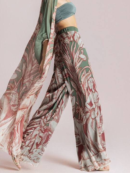 Moutaki Pantaloni Largi de Plajă pentru Femei Moutaki Pantaloni Largi de Plajă pentru Femei