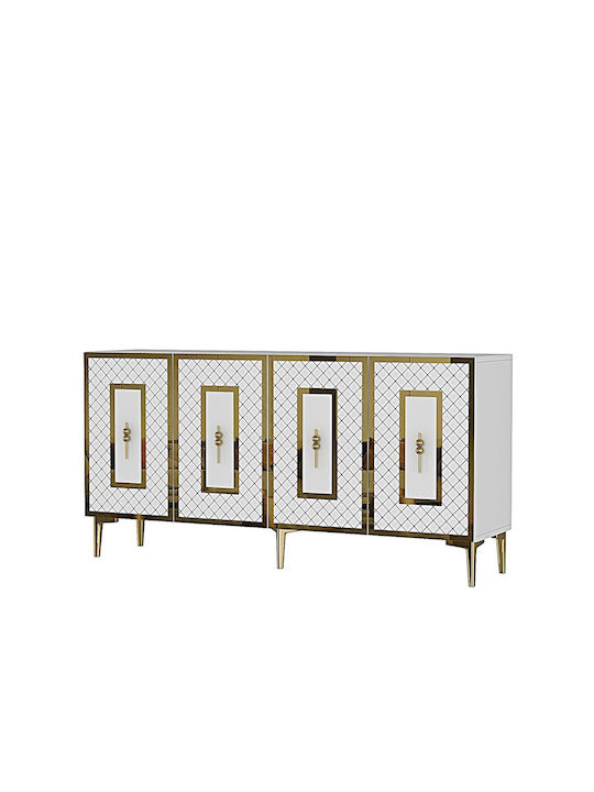 Sideboard Holz Braune 150x32x75cm