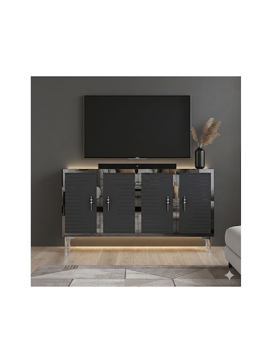 Sideboard Holz Braune 120x30x75cm