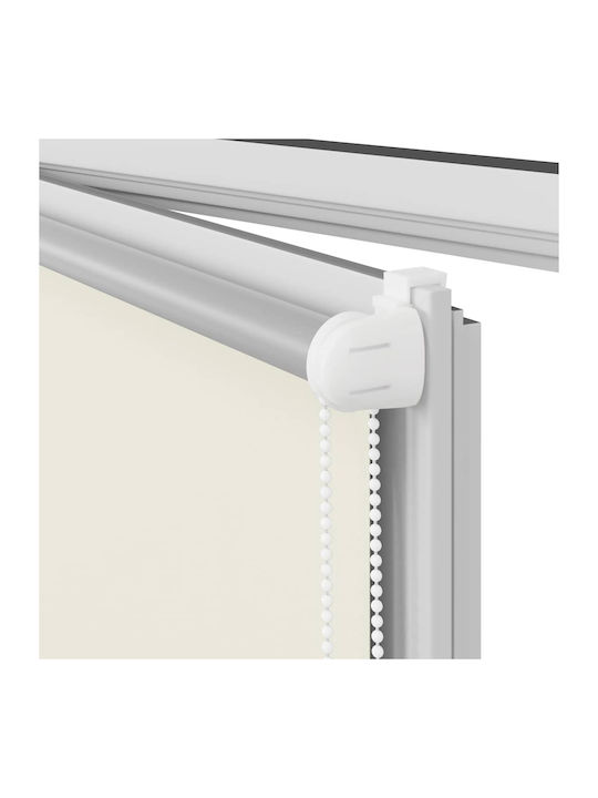 vidaXL Roller Blinds Total Blackout Ecru W110xH230cm 4011728