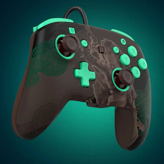 Turtle Beach Rematch Wired - The Legend of Zelda Gamepad με Hall Effect Sticks για Switch 2 Μαύρο