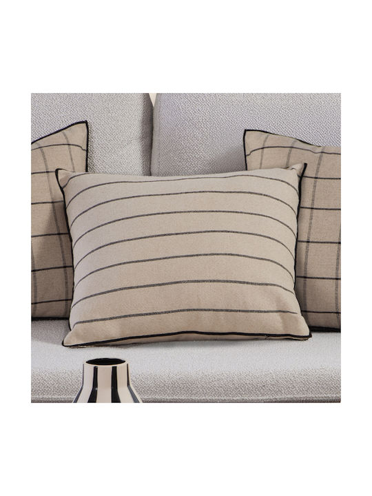 Nef-Nef Homeware Μαξιλάρι Καναπέ Unite Black 40x40εκ.