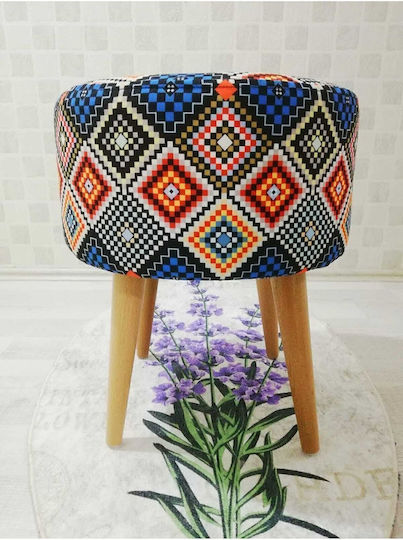 Suport Pentru Picioare Din Lemn Multicolor