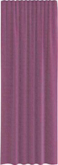 vidaXL Комплект Пердета И Завеси С Презрамки Voile Лилави 140x260см