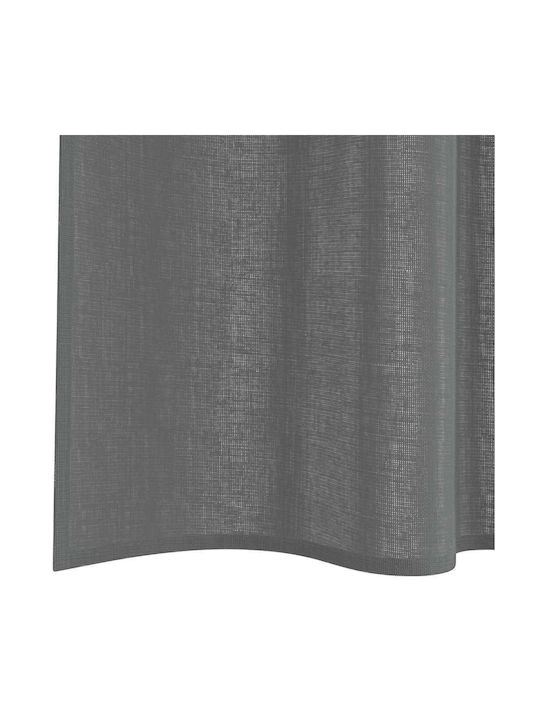 vidaXL vidaXL Vorhänge Fenster mit Oberer Registerkarte Dunkelgrau 140x225cm