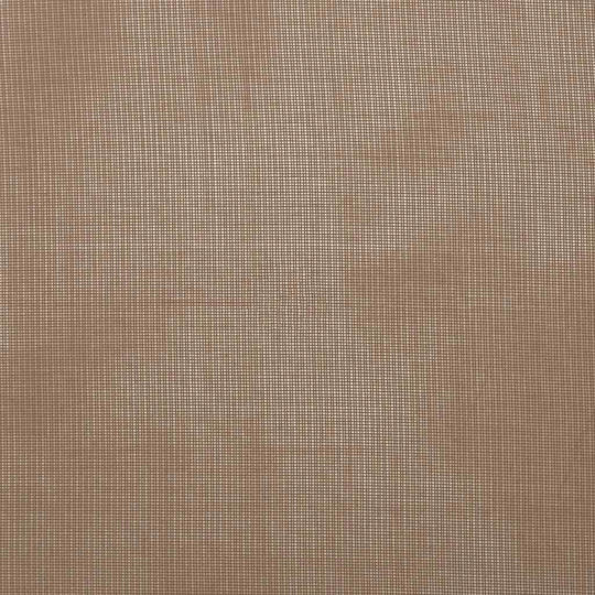vidaXL Set Perdele Fereastra Cu Bretele Voile Maro Deschis 140x140cm