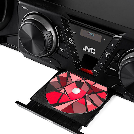JVC Ηχοσύστημα 2.0 MX-E325B-DAB με CD Player Μαύρο