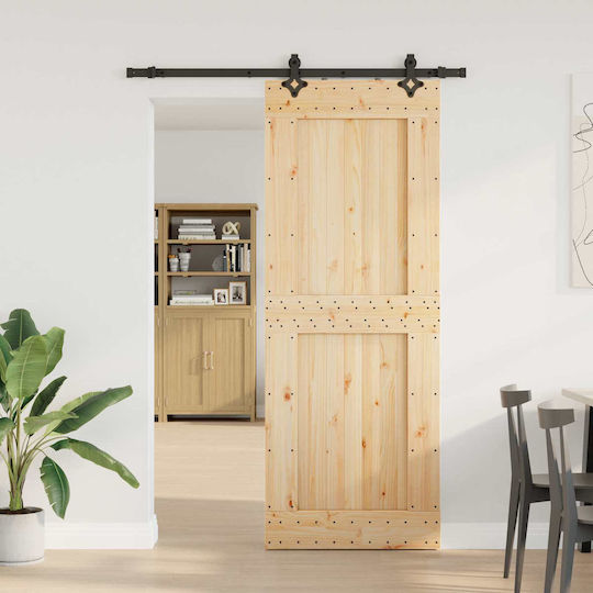 Πόρτα Εσωτερική Συρόμενη Laminate 344532 Ύψους 210cm