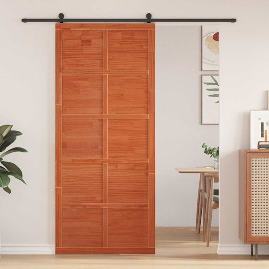 Ușă Tip Hambar Ceară Antichizată 100 X 2,5 X 208 Cm 42047145 Maro Ușă Tip Hambar Ceară Antichizată 100 X 2,5 X 208 Cm 42047145 Maro