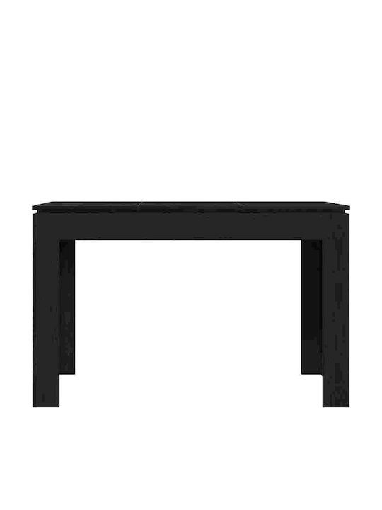 Esstisch Holz Schwarz Eiche 120x60x76cm