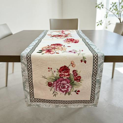 Linea Home Карирана Покривка За Маса Комплект 5 Бройки Modrian Дамаско 140x140см