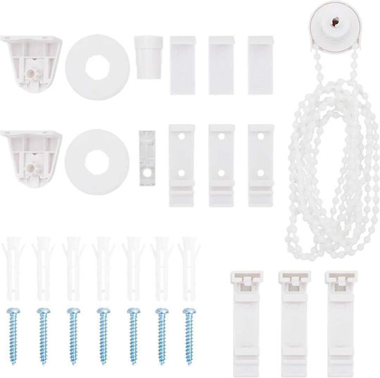 vidaXL Щора За Засенчване Текстилна В Кафяв Цвят Ш130xВ100см