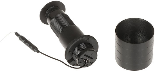 Ip Κάμερα Apti-yk21-tuya Wi‑fi 1080p Fish‑eye Θυροτρήση Θυροτηλεόραση Tuya