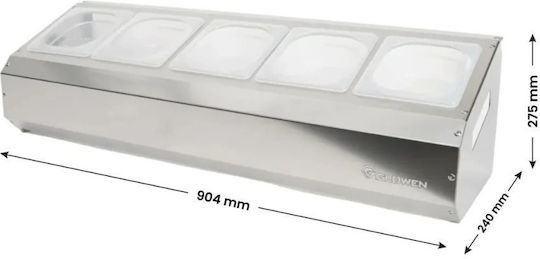 Topic Station Pizza Recipient Plastic Glowen